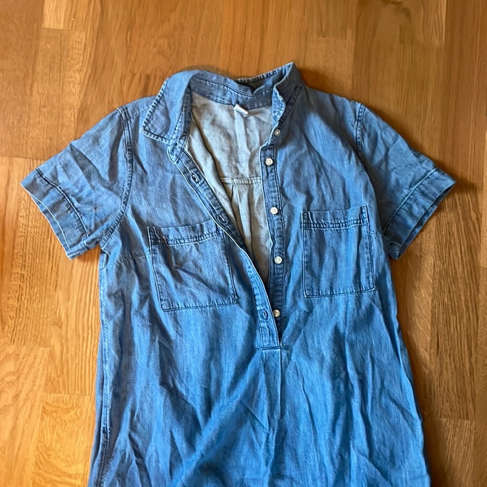 denim dress
